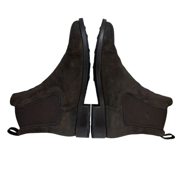 Thursday Boot Co. The Duchess Grunge Streetwear Dark Olive Suede Size 8 - Picture 5 of 15